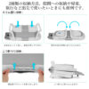 Thinkmax ベビーバス 折りたたみ式 湯温計 バスタブ お風呂 赤ちゃん ベビー用品 グレー/ピンク - 画像 (5)