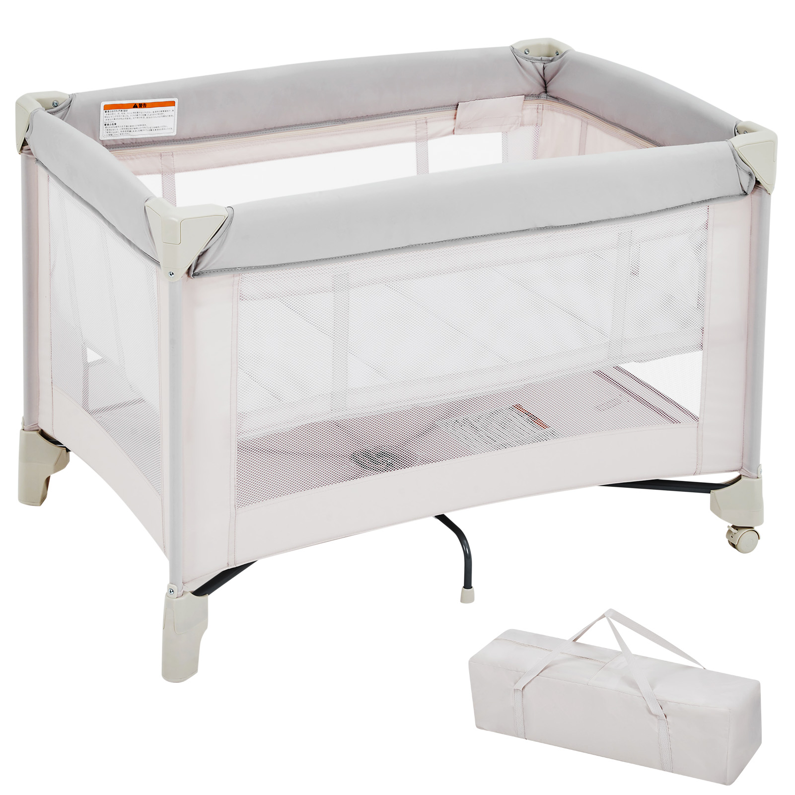 Thinkmax プレイヤード 折りたたみ 長く使える プレイヤード キャスター 持ち運び